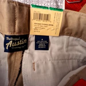 Boys trousers. Tan color.